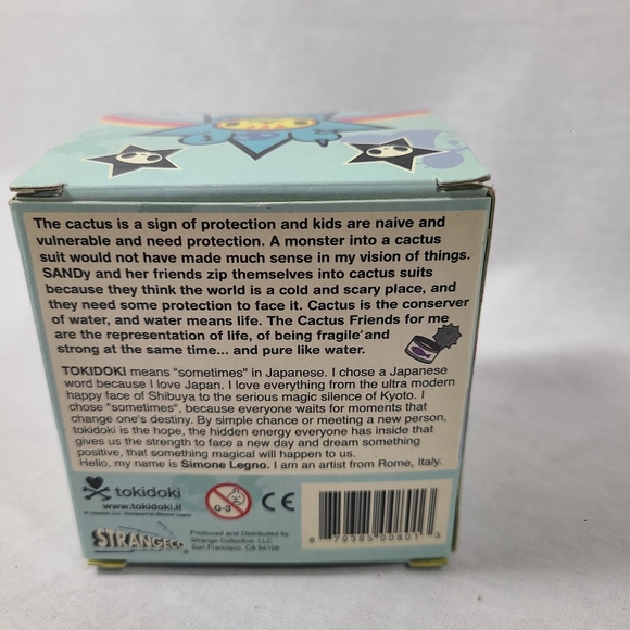 Strangeco Tokidoki Brunttino Cactus Friends   Vinyl art figure- Collectable - Picture 4 of 5